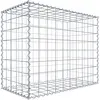Image de Gabion 100 cm x 80 cm x 50 cm (L x H x P), mailles 10 cm x 10 cm, spirale