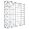 Image de Gabion 100 cm x 100 cm x 20 cm (L x H x P), mailles 10 cm x 10 cm, spirale