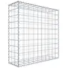 Image de Gabion 100 cm x 100 cm x 30 cm (L x H x P), mailles 10 cm x 10 cm, spirale