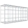 Image de Gabion rapporté type 2 80 cm x 40 cm x 20 cm (L x H x P), mailles 10 cm x 10 cm, spirale