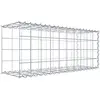 Image de Gabion rapporté type 2 100 cm x 40 cm x 30 cm (L x H x P), mailles 10 cm x 10 cm, spirale