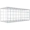 Image de Gabion rapporté type 2 100 cm x 40 cm x 40 cm (L x H x P), mailles 10 cm x 10 cm, spirale