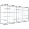 Image de Gabion rapporté type 2 100 cm x 50 cm x 20 cm (L x H x P), mailles 10 cm x 10 cm, spirale