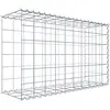 Image de Gabion rapporté type 2 100 cm x 60 cm x 30 cm (L x H x P), mailles 10 cm x 10 cm, spirale