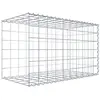 Image de Gabion rapporté type 2 100 cm x 60 cm x 50 cm (L x H x P), mailles 10 cm x 10 cm, spirale
