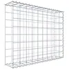 Image de Gabion rapporté type 2 100 cm x 80 cm x 20 cm (L x H x P), mailles 10 cm x 10 cm, spirale