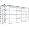 Image de Gabion rapporté type 3 80 cm x 40 cm x 20 cm (L x H x P), mailles 10 cm x 10 cm, spirale