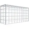 Image de Gabion rapporté type 3 100 cm x 50 cm x 30 cm (L x H x P), mailles 10 cm x 10 cm, spirale