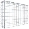 Image de Gabion rapporté type 3 100 cm x 70 cm x 20 cm (L x H x P), mailles 10 cm x 10 cm, spirale