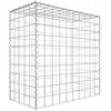 Image de Gabion rapporté type 3 100 cm x 100 cm x 50 cm (L x H x P), mailles 10 cm x 10 cm, spirale