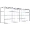 Image de Gabion rapporté type 4 100 cm x 40 cm x 20 cm (L x H x P), mailles 10 cm x 10 cm, spirale