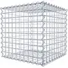 Image de Gabion 50 cm x 50 cm x 50 cm (L x H x P), mailles 5 cm x 5 cm, spirale