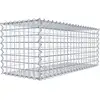Image de Gabion 100 cm x 40 cm x 40 cm (L x H x P), mailles 5 cm x 5 cm, spirale