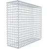 Image de Gabion 100 cm x 90 cm x 30 cm (L x H x P), mailles 5 cm x 5 cm, spirale