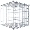 Image de Gabion rapporté type 2 30 cm x 30 cm x 30 cm (L x H x P), mailles 5 cm x 5 cm, spirale