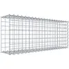 Image de Gabion rapporté type 2 100 cm x 40 cm x 20 cm (L x H x P), mailles 5 cm x 5 cm, spirale