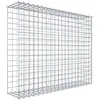 Image de Gabion rapporté type 2 100 cm x 80 cm x 20 cm (L x H x P), mailles 5 cm x 5 cm, spirale
