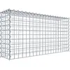 Image de Gabion rapporté type 3 100 cm x 50 cm x 20 cm (L x H x P), mailles 5 cm x 5 cm, spirale