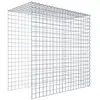 Image de Gabion rapporté type 4 100 cm x 100 cm x 50 cm (L x H x P), mailles 5 cm x 5 cm, spirale