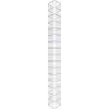 Image de Colonne de gabion carrée 22 cm x 22 cm, 160 cm de hauteur, MW 5 cm x 10 cm