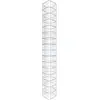Image de Colonne de gabion carrée 27 cm x 27 cm, 160 cm de hauteur, MW 5 cm x 10 cm