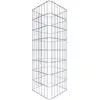 Image de Colonne de gabion carrée 37 cm x 37 cm, 80 cm de hauteur, MW 5 cm x 10 cm