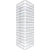 Image de Colonne de gabion carrée 37 cm x 37 cm, hauteur 80 cm, MW 5 cm x 5 cm