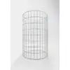 Image de Colonne de gabion ronde 52 cm de diamètre, 80 cm de hauteur, mailles 5 cm x 10 cm