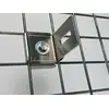 Image de Agrafe avec support de clôture Maille 5 cm x 5 cm, aluminium