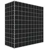Image de Gabion végétalisé avec voile 100 cm x 100 cm x 40 cm (L x H x P), mailles 10 cm x 10 cm, spirale