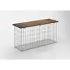 Image de Banc de jardin fourche en spirale CUMARU MW 5 x 10 cm 105 x 50 x 30 cm