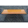 Image de Support de banc long TEAK 115 cm