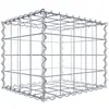 Image de Gabion 50 cm x 40 cm x 40 cm (L x H x P), mailles 10 cm x 10 cm, spirale