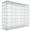 Image de Gabion 100 cm x 80 cm x 30 cm (L x H x P), mailles 5 cm x 10 cm, anneau en C