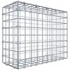 Image de Gabion 50 cm x 40 cm x 20 cm (L x H x P), mailles 5 cm x 5 cm, anneau en C