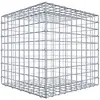 Image de Gabion 50 cm x 50 cm x 50 cm (L x H x P), mailles 5 cm x 5 cm, anneau en C