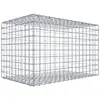 Image de Gabion 80 cm x 50 cm x 50 cm (L x H x P), mailles 5 cm x 5 cm, anneau en C