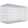 Image de Gabion 100 cm x 60 cm x 50 cm (L x H x P), mailles 5 cm x 5 cm, anneau en C