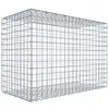 Image de Gabion 100 cm x 70 cm x 50 cm (L x H x P), mailles 5 cm x 5 cm, anneau en C