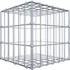 Image de Gabion 30 cm x 30 cm x 30 cm (L x H x P), mailles 5 cm x 10 cm, anneau en C