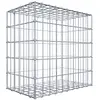 Image de Gabion 50 cm x 50 cm x 30 cm (L x H x P), mailles 5 cm x 10 cm, anneau en C