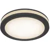 Image de Maytoni, Spot encastrable, Phanton LED encastrable 12W 2 directions Noir Blanc Chaud Ø95mm (Aluminium)