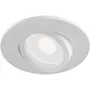 Image de Maytoni, Spot encastrable, Atom Downlight, lampe encastrée GU10 gris clair Ø92mm (GU10, Aluminium)