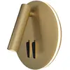 Image de Maytoni, Plafonnier, Ios 176 Applique murale LED 9W ronde or mat blanc chaud (550 lm)