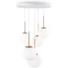 Image de Maytoni, Suspension, Basic form suspension, lampe à suspendre 5x E14 couleur or (E14)