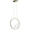 Image de Maytoni, Suspension, Lunare LED Suspension, lampe à suspendre 5W laiton blanc chaud (450 lm)