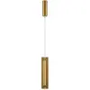Image de Maytoni, Suspension, Sonata LED Suspension, lampe à suspendre 12W laiton blanc chaud (330 lm)