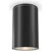 Image de Maytoni, Plafonnier, Roll plafonnier, lampe de plafond GU10 noir IP54 (GU10)