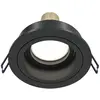 Image de Maytoni, Spot encastrable, Atom Downlight, Luminaire encastré GU10 rond noir Ø92mm (GU10, Aluminium)