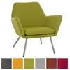 Image de Chaise Lounge Caracas tissu - Siège Vert